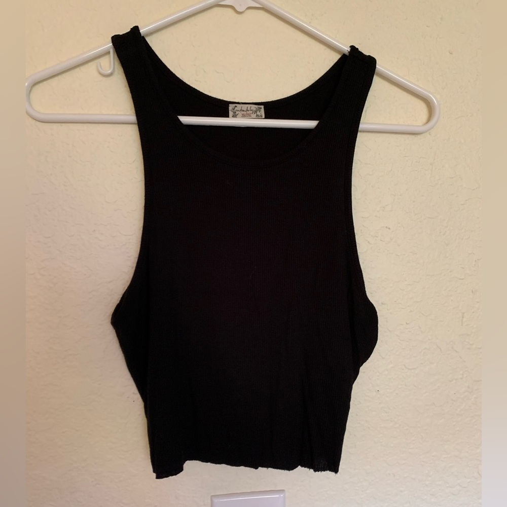 Free People Cropped Tank